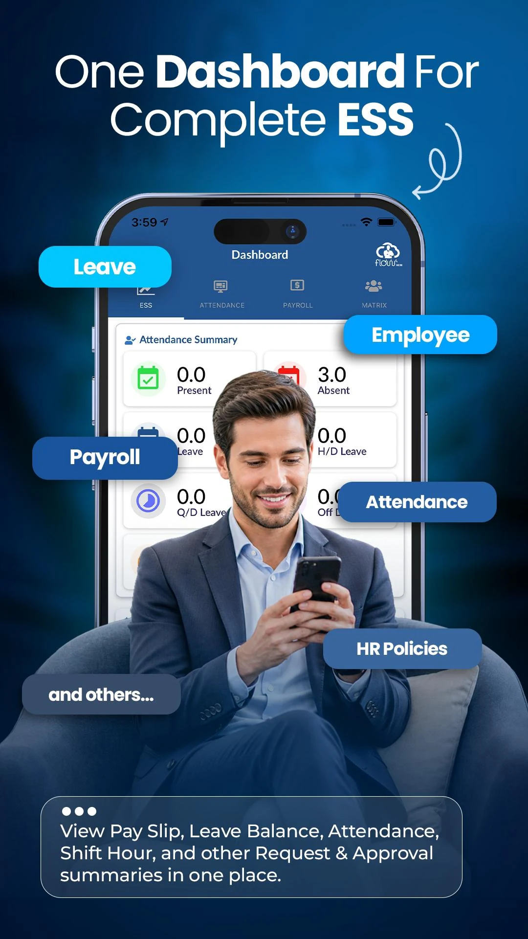 FlowHCM A complete HR solution screenshot